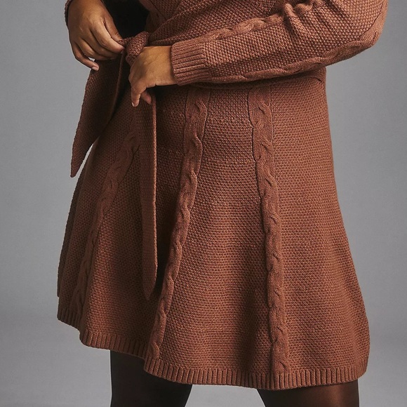 Anthropologie Greylin Wrap Sweater Dress - Picture 6 of 16